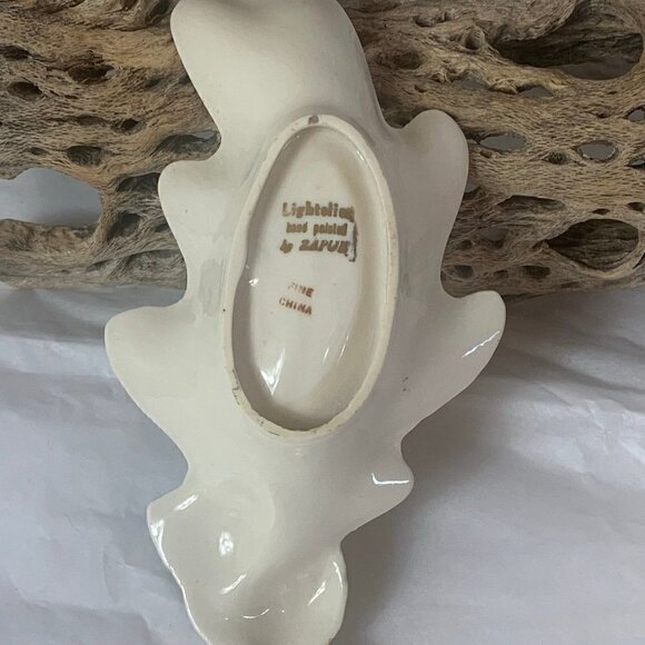 Rare Vintage Lightolier Leaf Trinket Dish - Picture 6 of 8